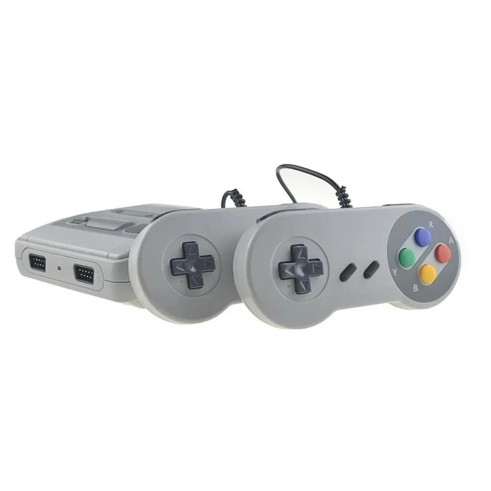 Mini Console Super Mini Sfc Retrô 620 Jogos Clássicos 8 Bits Com 2 Controles – Plug & Play Bivolt Mini Console Super Mini Sfc Retrô 620 Jogos Clássicos 8 Bits Com 2 Controles – Plug & Play Bivolt