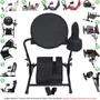 Kit Capas Protetoras Qualicapas Compatíveis C/ Volante E Base T300RS GT + Pedal T3PA + Câmbio TH8A-TH8S Thrustmaster