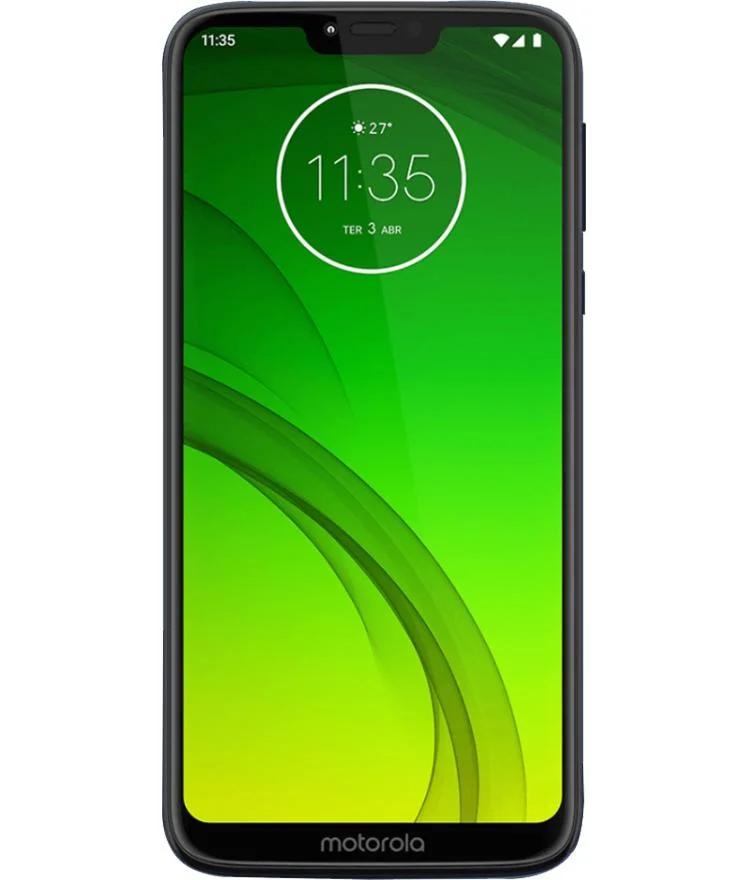 Usado: Motorola Moto G7 Power 32gb Azul Navy Bom - Trocafone