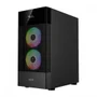 Gabinete Gamer Gamdias Aura Gc5 ARGB, Mid-tower, Vidro Temp, 3 Fans, Black - Aura Gc5 ARGB Bk