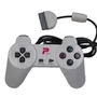 Controle Com Fio Sem Analogico Compativel Playstation 1 Cor Branco