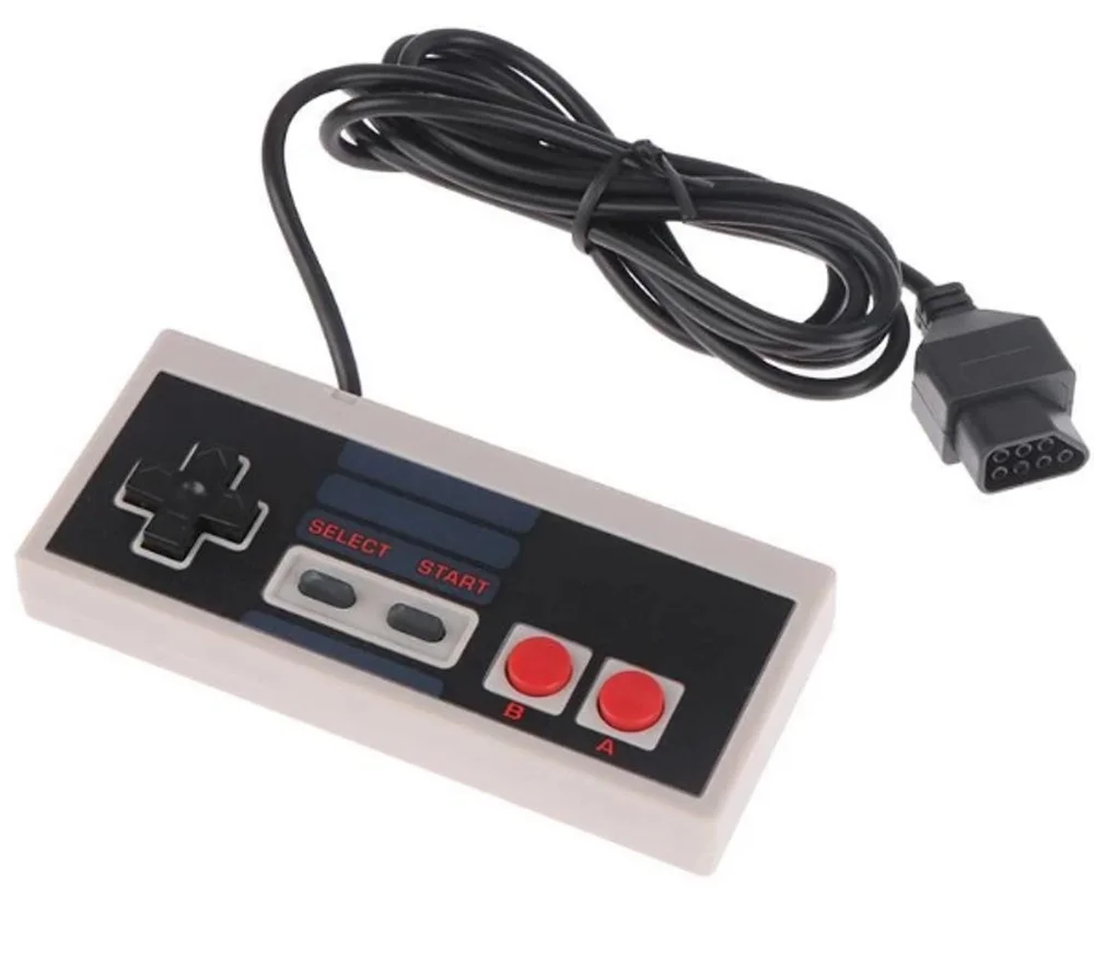 Controle Com Fio Compativel Video Game Nintendo Nes System Controle Com Fio Compativel Video Game Nintendo Nes System