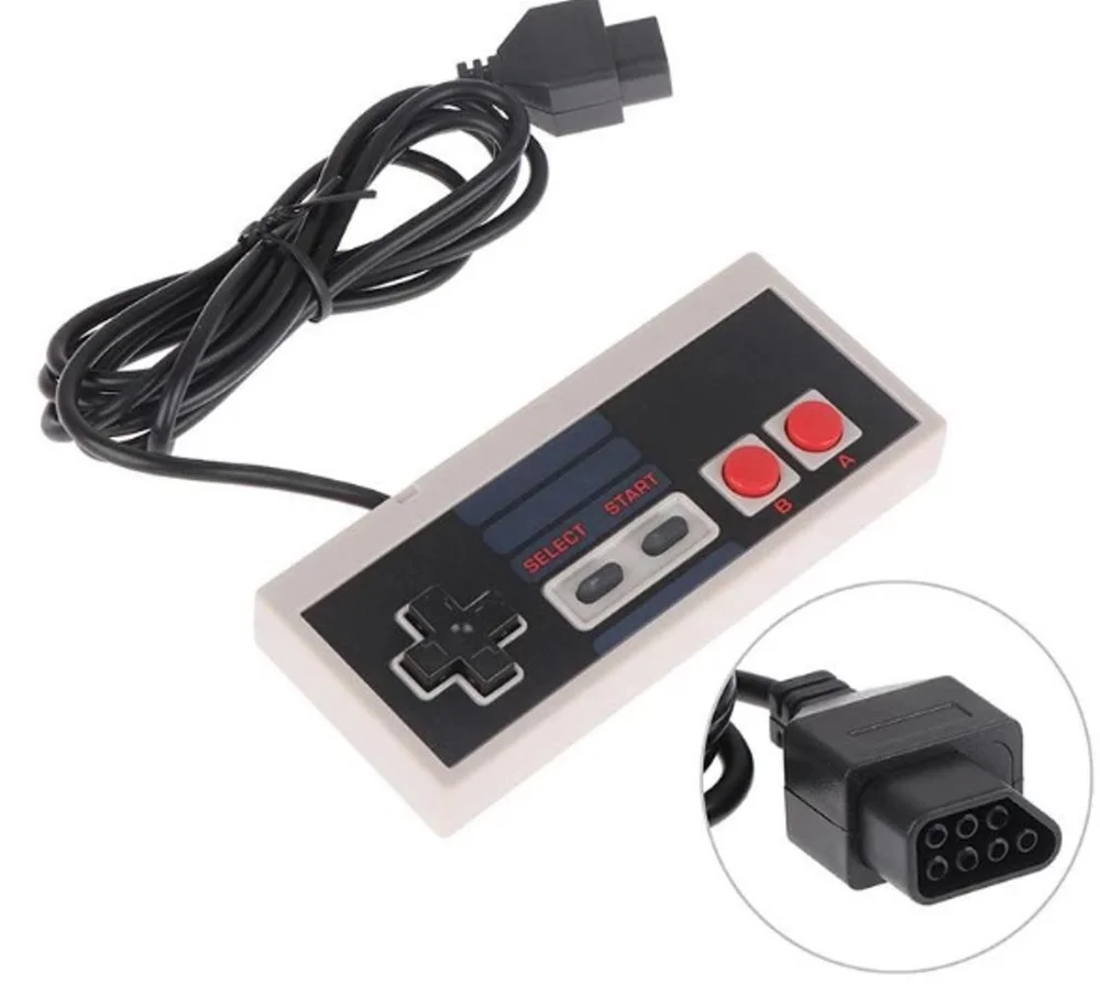 Controle Com Fio Compativel Video Game Nintendo Nes System Controle Com Fio Compativel Video Game Nintendo Nes System