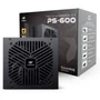 Fonte 600w Atx C3tech  Ps-600bk, Bivolt, Preta