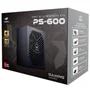 Fonte 600w Atx C3tech  Ps-600bk, Bivolt, Preta