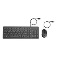 Kit Teclado E Mouse Hp 150, Usb-a, Layout Br, Preto