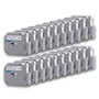 Kit 20 Fita Para Rotulador Brother M231 Mk231 Compativel Pt 80 70