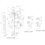 Fechadura Duna 3 Externa 40mm Antique Aq M09j5z R0069 Ez1300 Imab