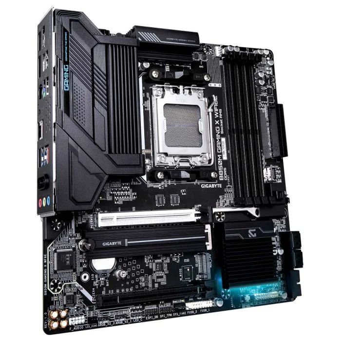 Placa Mãe Gigabyte B850m Gaming X Wifi6e Am5 4xDDR5 Amd B850 Matx Placa Mãe Gigabyte B850m Gaming X Wifi6e Am5 4xDDR5 Amd B850 Matx