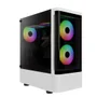 Gabinete Gamer Gamdias Talos E3 Cg Wh, Mid-tower, Vidro Temp, 3 Fans, White - Talos E3 Cg Wh