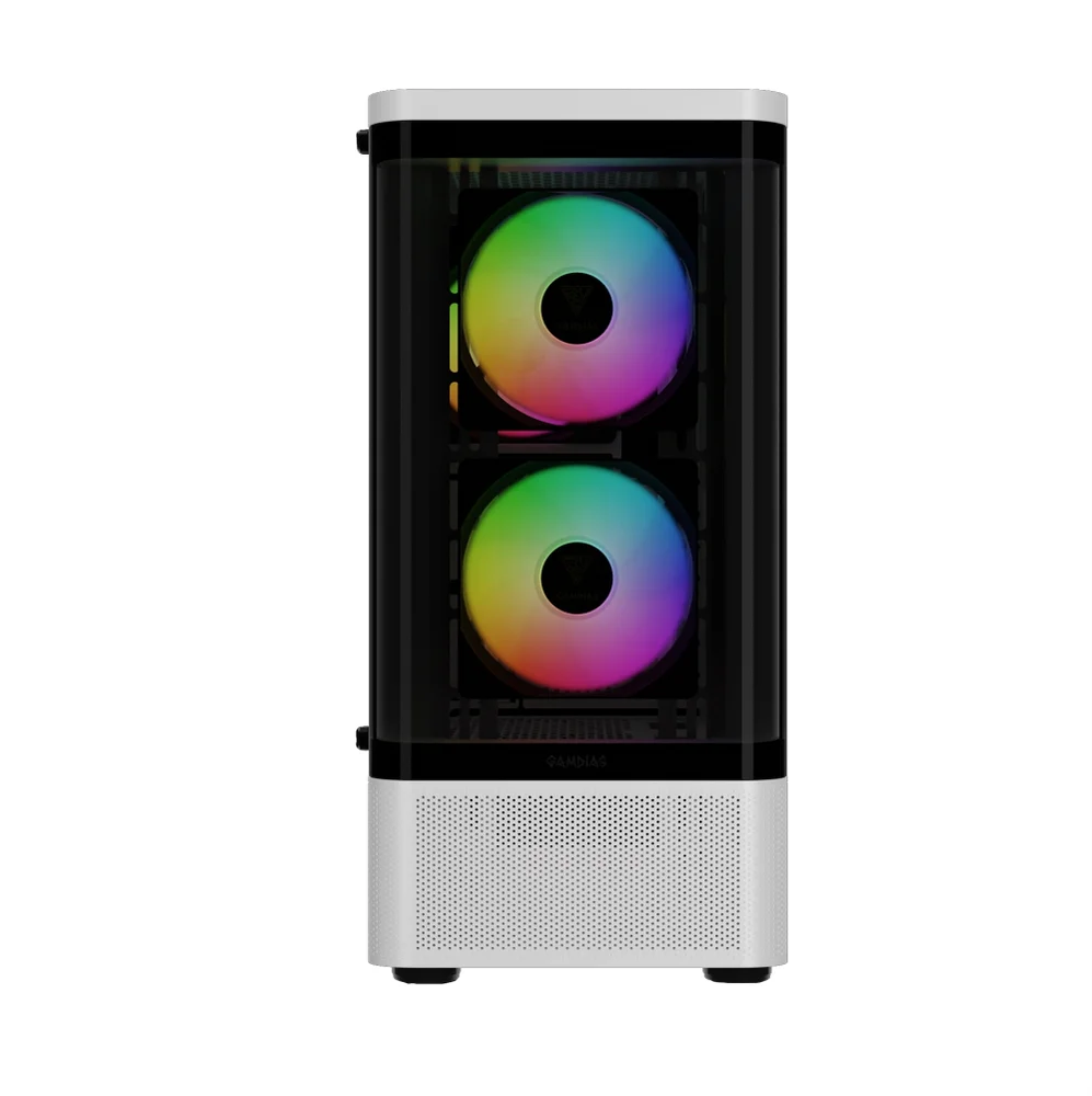 Gabinete Gamer Gamdias Talos E3 Cg Wh, Mid-tower, Vidro Temp, 3 Fans, White - Talos E3 Cg Wh Gabinete Gamer Gamdias Talos E3 Cg Wh, Mid-tower, Vidro Temp, 3 Fans, White - Talos E3 Cg Wh