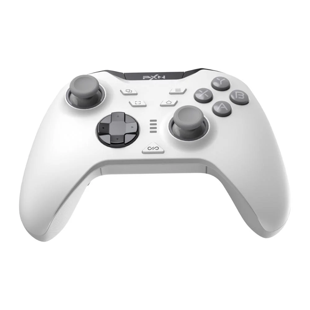 Controle Pxn P5 Wireless, Joystick PC Gamer, Sensor Efeito Hall, Usb, Bluetooth, Bateria Longa Duração - Branco Controle Pxn P5 Wireless, Joystick PC Gamer, Sensor Efeito Hall, Usb, Bluetooth, Bateria Longa Duração - Branco