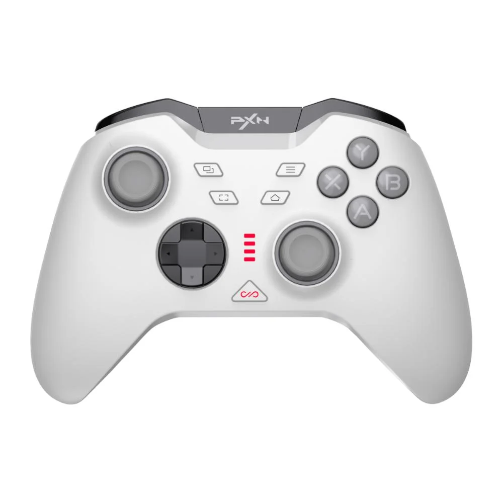 Controle Pxn P5 Wireless, Joystick PC Gamer, Sensor Efeito Hall, Usb, Bluetooth, Bateria Longa Duração - Branco Controle Pxn P5 Wireless, Joystick PC Gamer, Sensor Efeito Hall, Usb, Bluetooth, Bateria Longa Duração - Branco