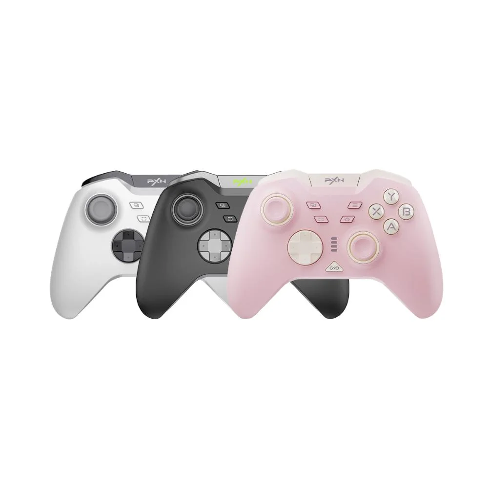 Controle Pxn P5 Wireless, Joystick PC Gamer, Sensor Efeito Hall, Usb, Bluetooth, Bateria Longa Duração - Branco Controle Pxn P5 Wireless, Joystick PC Gamer, Sensor Efeito Hall, Usb, Bluetooth, Bateria Longa Duração - Branco