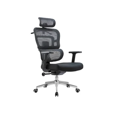 Cadeira De Escritório Presidente Best Ergonômica Preta C800