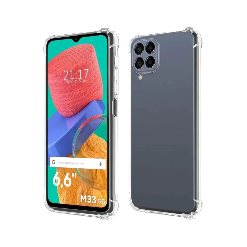 Capa Samsung M33 Silicone Transparente