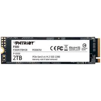SSD 2TB Patriot P300, M.2 2280 PCie 3x4 Nvme 1.3, Leitura 2100mb/s, Grav.1650mb/s - P300p2TBm28