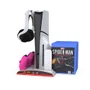 Base Para Ps5 Slim Fat Cooler Suporte Controle Jogos LED RGB
