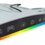 Base Para Ps5 Slim Fat Cooler Suporte Controle Jogos LED RGB