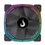 Ventoinha Rise Mode Aura Pro, 120mm, ARGB, Preto - RM-AU-ARGB-B