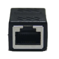 Emenda Rj-45 - Cat5 / Cat6 10/100/1000 - Metalica