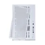 Gabinete Gamer K-mex Aquario Cg-w1tw Medusa Branco Micro Atx Sem Fan