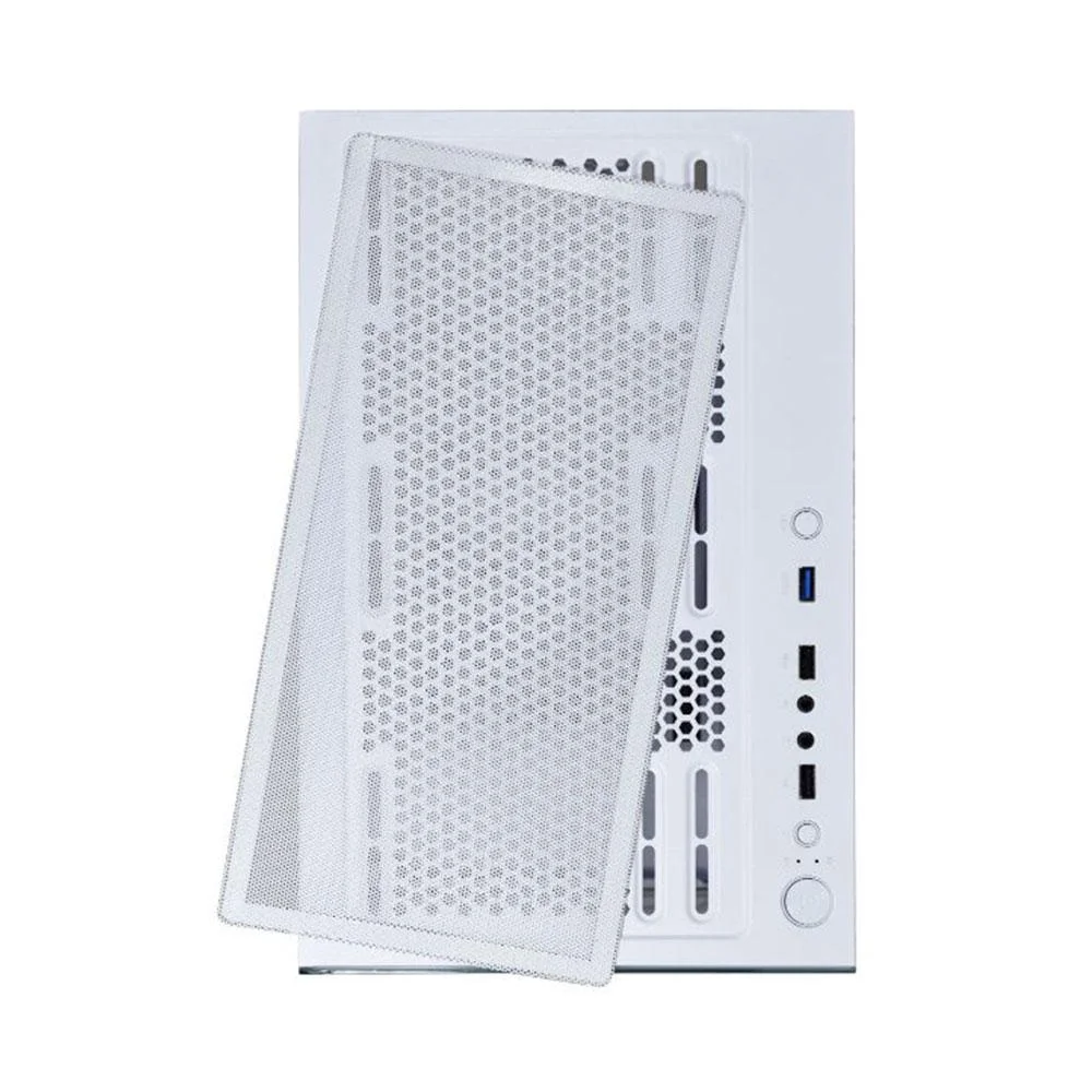 Gabinete Gamer K-mex Aquario Cg-w1tw Medusa Branco Micro Atx Sem Fan