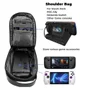 Bolsa Mochila Transporte Para Nintendo Switch Steam Deck Playstation Portal Case Preta