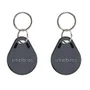 Kit 02 Chaveiro De Acesso Por Proximidade Rfid Th 1000 Tag 125 Khz Intelbras
