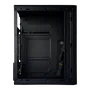 Gabinete Office Hayom S/fan S/fonte Micro-atx 2 Portas Usb 2.0 Preto - Gb1751