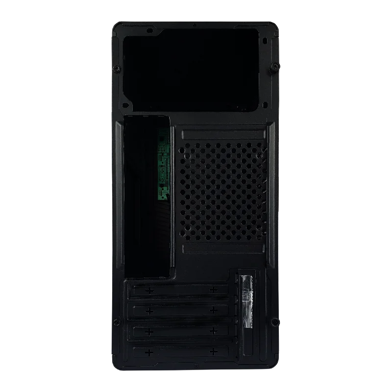 Gabinete Office Hayom S/fan S/fonte Micro-atx 2 Portas Usb 2.0 Preto - Gb1751
