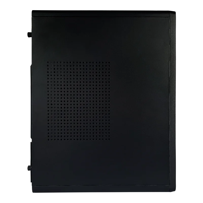Gabinete Office Hayom S/fan S/fonte Micro-atx 2 Portas Usb 2.0 Preto - Gb1751