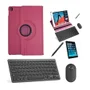 Capa 360 Rosa Tecl, Mouse, Pel, Stylus Tablet Air 5 10,9" 2022