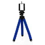 Mini Tripé Flexível Para Celular 24cm - Azul.