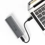 Gaveta Case Para SSD M.2 Sata/NVME Usb 3.1 - Prata(menc-m2809/sl)