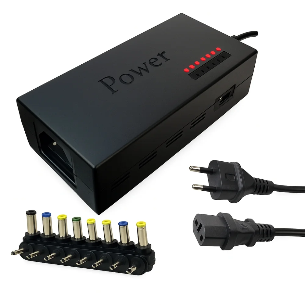 Adaptador Universal Notebook Energia Bivolt Ajuste Simples - view 4