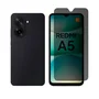 Capa Capinha Para Xiaomi Redmi A5 4g + Pelicula Privacidade Cor:preto