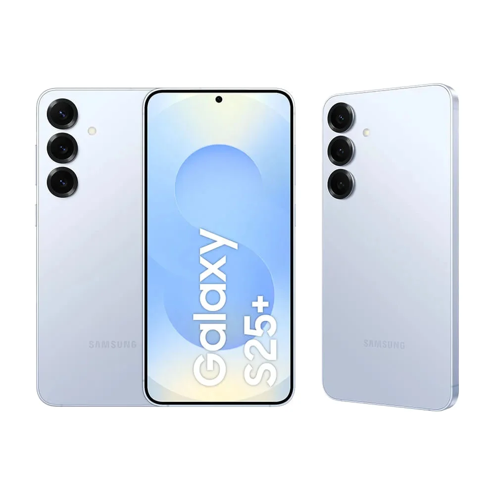 Celular Samsung Galaxy S25+ 5g, 512gb, 12gb Ram, Câmera Tripla De 50+12+10, Tela Grande De 6.7” Azul - 512 Gb - #cfd7e2 - Bi-volt.