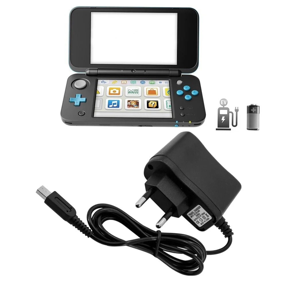 Carregador Fonte Bivolt Para Nintendo New 2ds Xl Ll 100-240v
