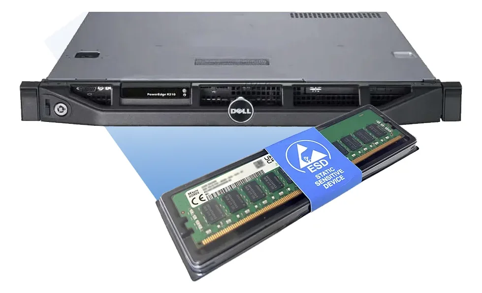 Memória Ram Para Servidor Dell Poweredge R210 Ii - 8GB Ecc. Memória Ram Para Servidor Dell Poweredge R210 Ii - 8GB Ecc.