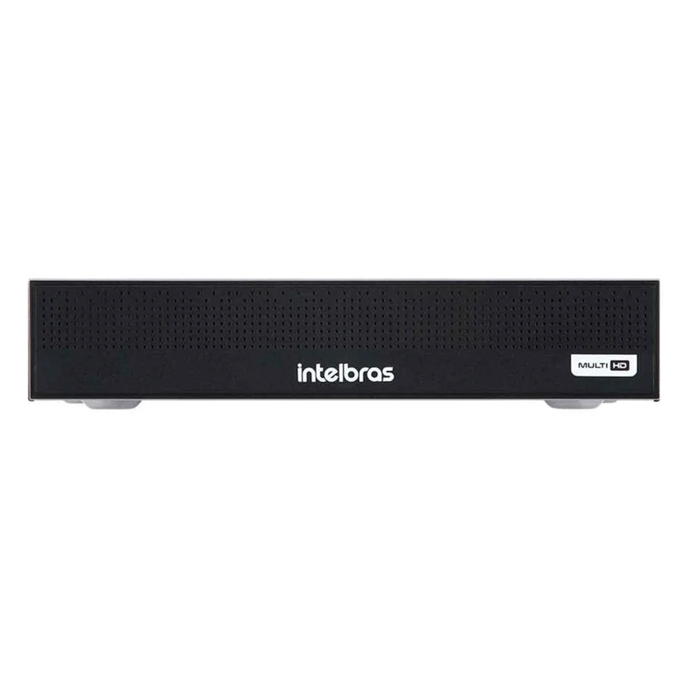 Kit 3 Câmeras Intelbras Vhc 1120 B Hd 720p Visão Noturna 20m  + Dvr Gravador Intelbras Mhdx 1004-c