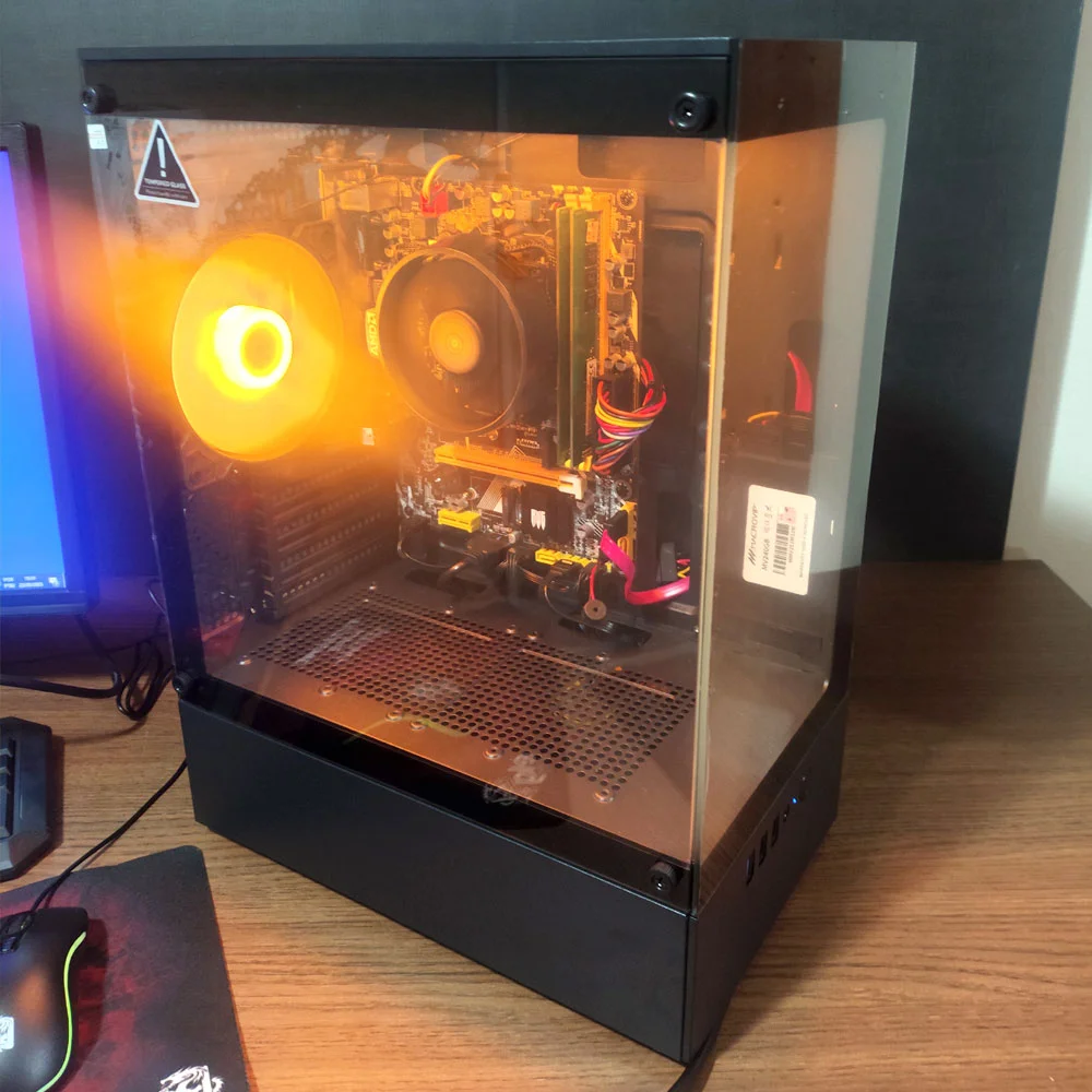 自作デスクトップPC LG Blu-ray AMD Ryzen 5 2400G Pc Gamer Ryzen 5 2400G c Placa Vega 11 HD 756GB