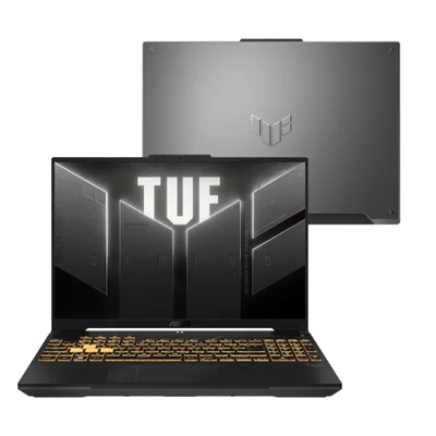 Imagem do produto Notebook ASUS TUF Gaming F16 Intel Core 5 210H, RTX 4050, 16 GB, 512 GB SSD, W11 Home, Tela 16.0'' FHD, Mecha Gray - FX607VU-RL053W em Kabum
