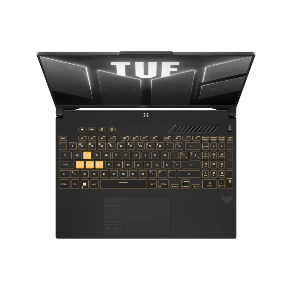 Notebook Asus Tuf Gaming F16 Fx607vu RTX4050 Intel Core 5 210h 16gb Ram 512gb SSD WINDOWS 11 Tela Nível Ips 16" LED 144hz Gray - Rl053w Notebook Asus Tuf Gaming F16 Fx607vu RTX4050 Intel Core 5 210h 16gb Ram 512gb SSD WINDOWS 11 Tela Nível Ips 16" LED 144hz Gray - Rl053w