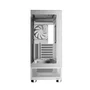 Gabinete Gamer Gamdias Atlas E1 Wh Digital, Mid-tower, Vidro Temp, 3 Fans, White - Atlas E1 Wh