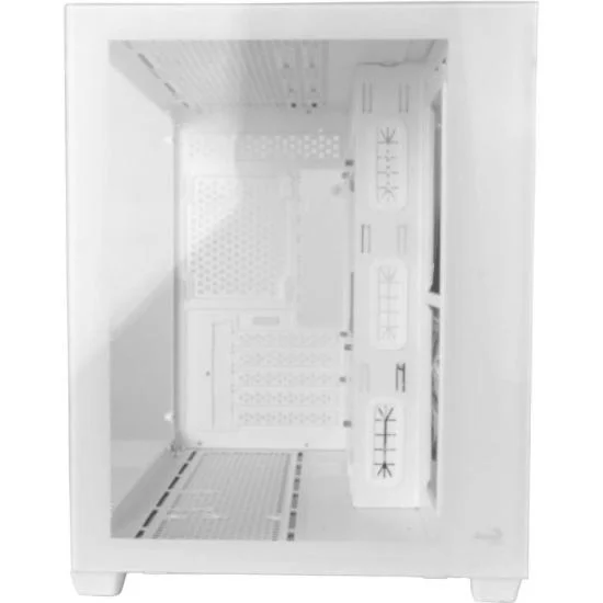 Gabinete Gamer Aerocool Dryft Branco Lateral Vidro [f002]