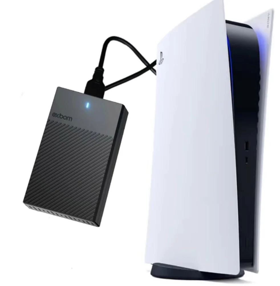 Hd Externo Portatil 1TB Compativel Console Playstation 5 Ps5 Hd Externo Portatil 1TB Compativel Console Playstation 5 Ps5