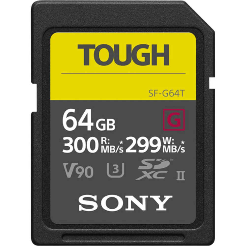 Cartão Memória Sony Sd Xc 64gb 300mb/s Uhs-ii V90 Sf-g64t/t1
