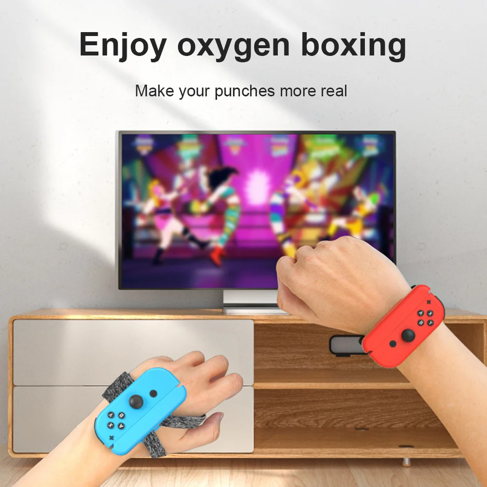Faixa / Strap Multiira Ajustável Para Joy-con Nintendo Switch - Just Dance E Fitness Boxing Adulto E Infantil Faixa / Strap Multiira Ajustável Para Joy-con Nintendo Switch - Just Dance E Fitness Boxing Adulto E Infantil