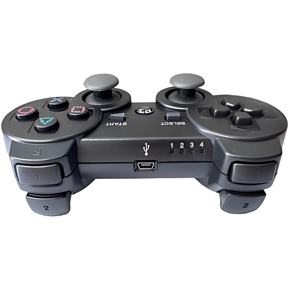 Controle De Video Game Sem Fio Usb Para Pst3 Preto Crs-gm05 Controle De Video Game Sem Fio Usb Para Pst3 Preto Crs-gm05